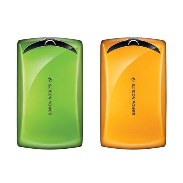 Silicon Power <SP500GBPHDS10S3N> Stream S10 Green USB3.0 Portable 2.5" HDD  500Gb EXT (RTL)