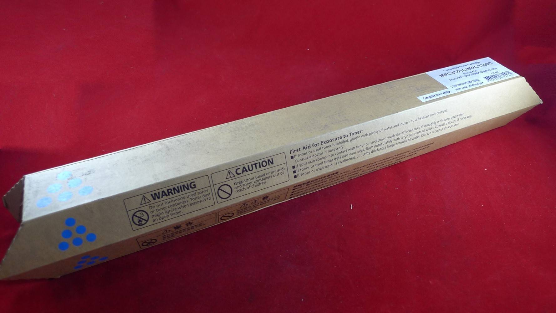 ELP CT-RIC-MPC3501C(MPC3300C) Тонер-картридж Ricoh Aficio MP C3001/C3501/C2800/C3300,  type  MPC3501E/MPC3300E  cyan (туба