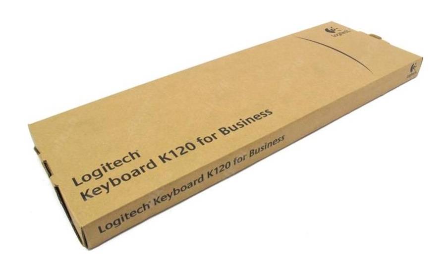 Logitech K120 Клавиатура проводная For Business Black RUS - USB, 104 кл., чёрный.