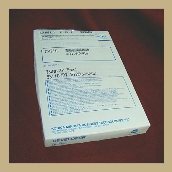 Девелопер Konica-Minolta bizhub 600/750  DV-710 02XK/02XG
