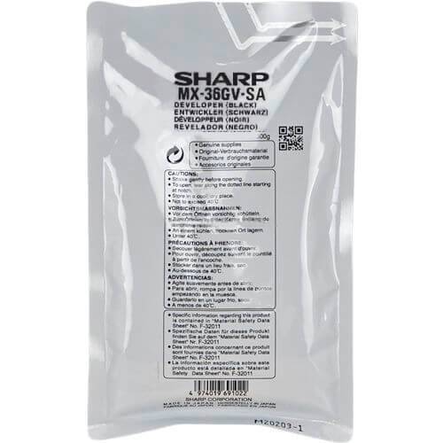 Sharp MX36GVSA Девелопер цветной MX1810/2010, MX2314/2614/3114, Aries/II