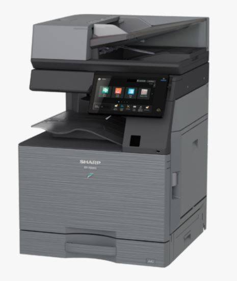 МФУ лазерное ч/б Sharp BP-70M55EU (A3, 5Гб, 55 стр/мин, дуплекс, сеть, DSPF300, 256Гб(SSD)+16Гб(eMMC), 10,1" панель, NFC