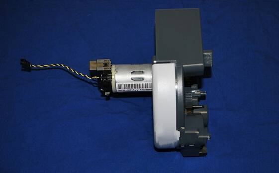 Кронштейн шпинделя правый нижний HP DJ T1200/T1300 (CH538-67029)