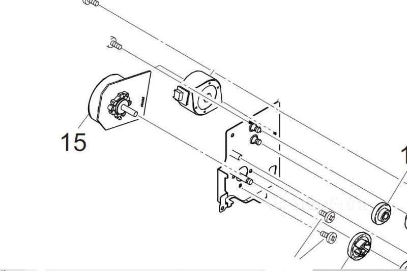 302K994323 Двигатель PARTS MOTOR-BL  W20 SP KYOCERA
