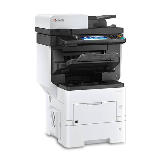 M3860idnf Лазерный копир-принтер-сканер-факс  Kyocera M3860idnf (А4,60ppm,1200dpi,1Gb,USB,Net,touchpanel,DSDP,финишер)