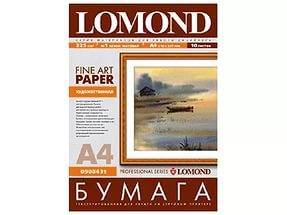 Холст LOMOND Ярко-белый хлопковый , А4 10л.