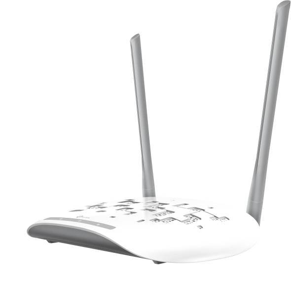 TP-Link TL-WA801N Wi-Fi точка доступа N300, до 300 Мбит/с на 2,4 ГГц, 2 фиксированные антенны, 1 порт 10/100 Мбит/с