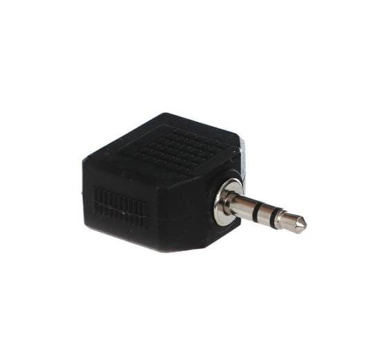 Переходник разветвитель аудио 3.5 Jack (M) - 2x3.5 Jack (F), стерео, VCOM