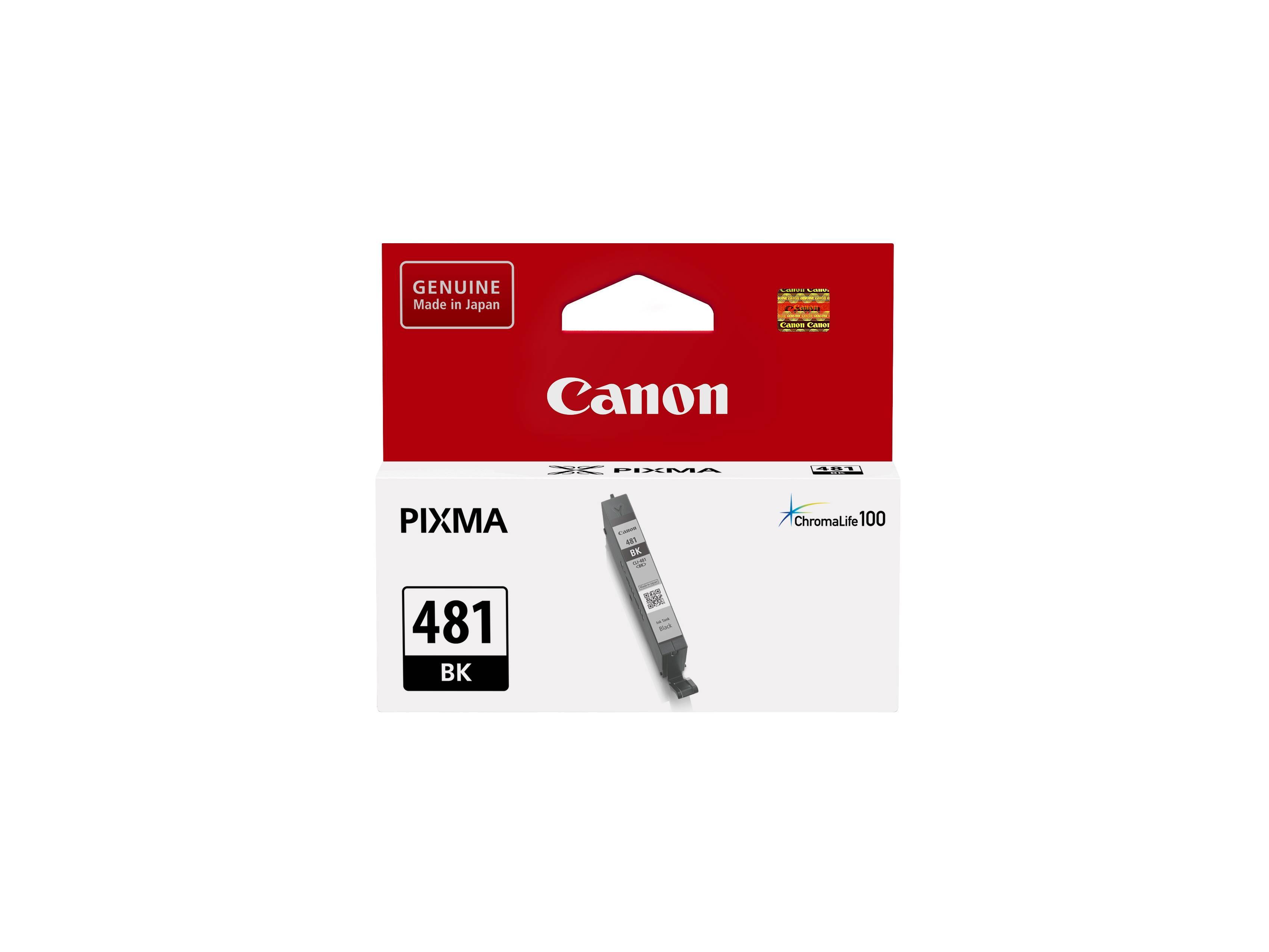 Картридж струйный Canon CLI-481 BK для Canon Pixma TS6140/TS8140TS/TS9140/TR7540/TR8540, черный