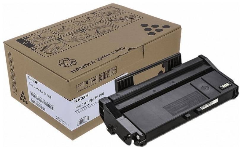 Картридж лазерный Ricoh SP 110E/407442, черный, 2000 страниц, оригинальный