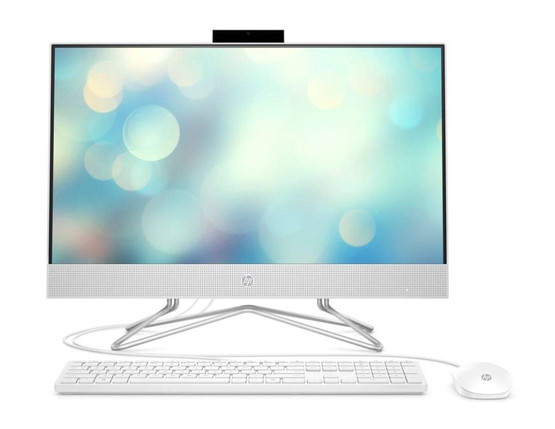 Моноблок HP 24-df1069ur 23.8" FHD, Intel Core i5-1135G7, 8Gb, 512Gb SSD, no ODD, Win11, белый