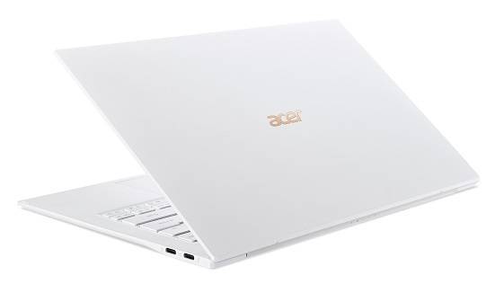 Ноутбук Acer Swift SF714-52T-76X9 14" FHD, Intel Core i7-8500Y, 16Gb, 512Gb SSD, noODD, 0.89 кг, Win10 Pro, белый (NX.HB