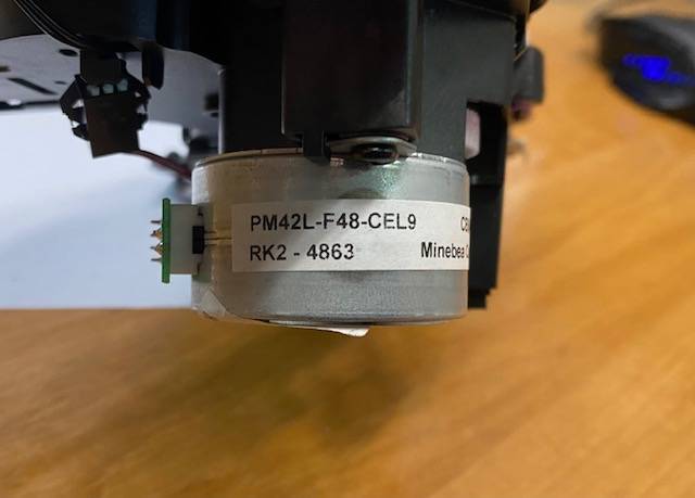 Мотор привода картриджа HP CLJ M855/M880 (RK2-4863/RM2-5051) OEM