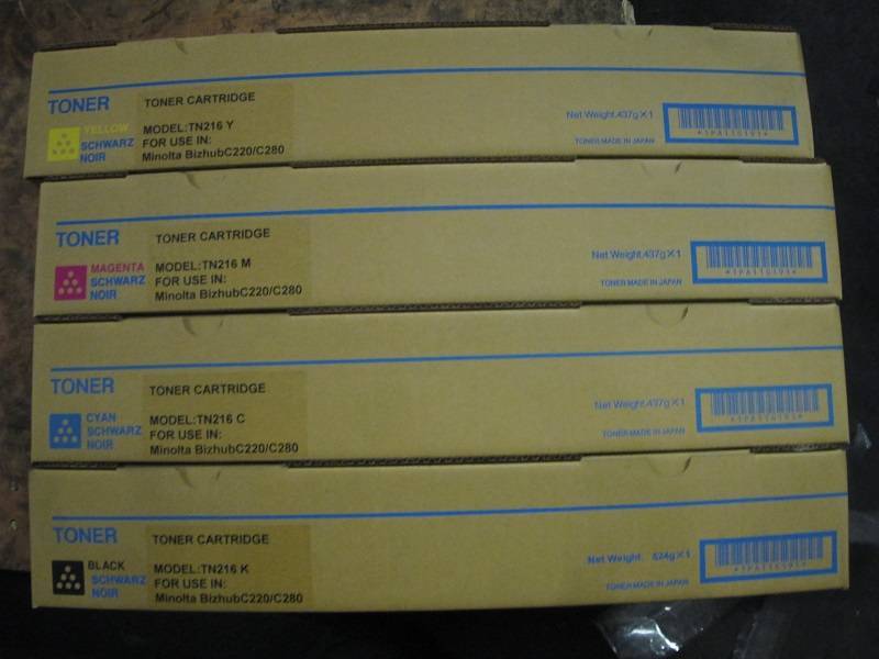 Тонер Konica-Minolta bizhub C220/280/360 TN-216M/TN-319M magenta 26K ELP Imaging®