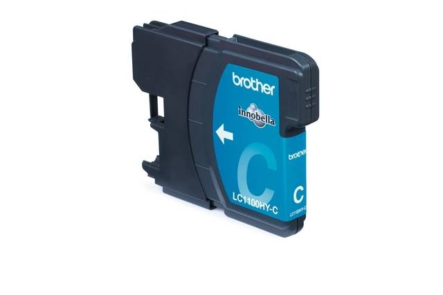 Картридж Brother LC1100_HYC DCP-6690CW синий (Cyan), 750 стр. (5% заполнение)