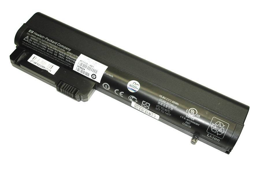 Батарея для HP EliteBook 2530p/2540p/Compaq 2510p/nc2400 (411126-001/593586-001/HSTNN-IB0V/EH767AA/MS06) 48-55Wh 6cell