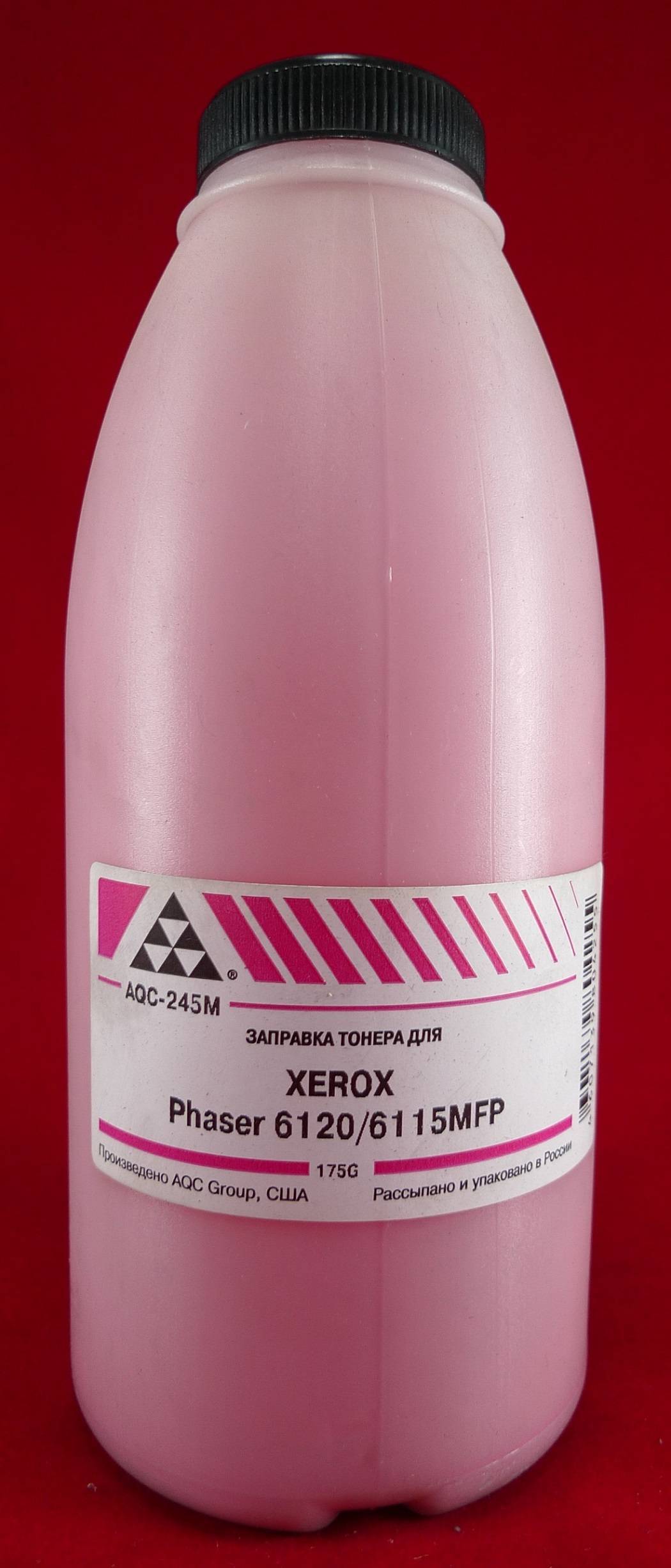 Тонер XEROX Phaser 6120/6115MFP Magenta (фл. 175г) AQC-США фас.Россия