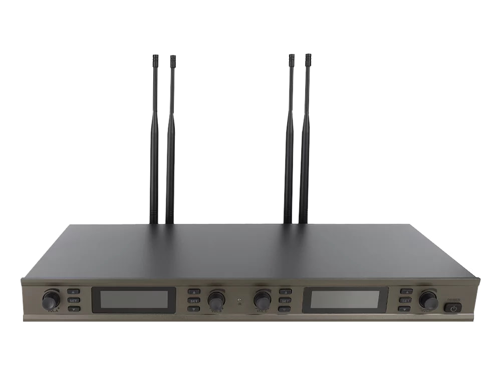 Микрофонная радиосистема Axelvox [DX800FC] UHF 650 - 758 MHz, цифровая модуляция