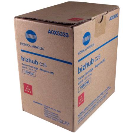 Тонер Konica-Minolta bizhub C25 красный TNP-27M A0X5353