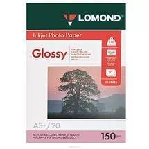 Фотобумага LOMOND Односторонняя Глянцевая, 150г/м2, A3+20л. для струйной печати.
