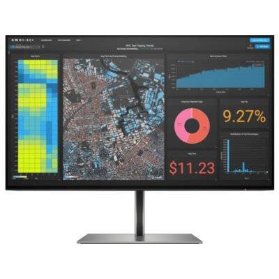 МОНИТОР 24" HP Z24f G3 Silver (IPS, 1920x1080, 300 cd/m2, 1000:1, 5 ms, 178°/178°, HDMI, DisplayPort, USB, Height adjust