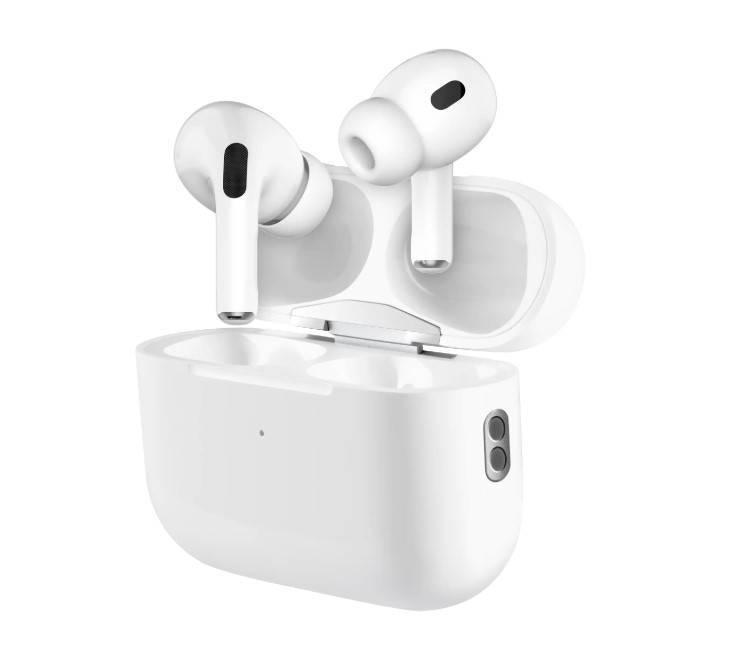 Наушники TWS Defender Apods белый, внутриканальные, Bluetooth, сенсорное управление, до 4 ч
