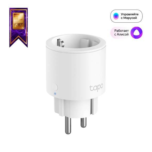 TP-Link Tapo P115(1-pack)  Умная мини Wi-Fi розетка, 100–240 В, макс. напряжение: 16 А, 50/60 Гц, Wi-Fi 2,4 ГГц