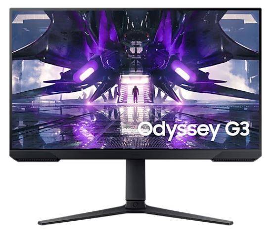 МОНИТОР 27" Samsung S27AG320NI Black с поворотом экрана (VA, 1920x1080, 165Hz, 1 ms, 178°/178°, 250 cd/m, 3000:1, +HDMI)