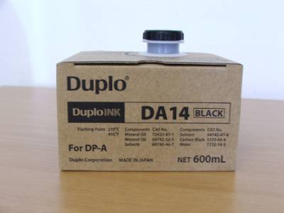 Краска DUPLO DA14 DP-A100/A120 (90110_1, черная, 600мл) (о) (ПРОДАВАТЬ КРАТНО ДВУМ ШТУКАМ!!!)