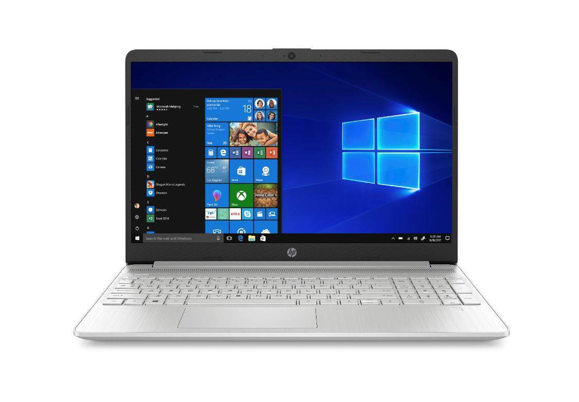 Ноутбук HP15 15s-fq1003ur 15.6" FHD, Intel Core i7-1065G7 , 8Gb, 512Gb SSD, no ODD, Win10, серебристый
