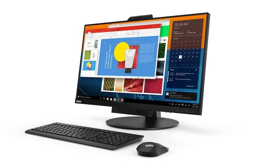 МОНИТОР 27" Lenovo ThinkVision TIO 27 Black (IPS,2560x1440,6 ms,178°/178°,350 cd/m,1000:1, DP,IR Camera,Mic,USB)