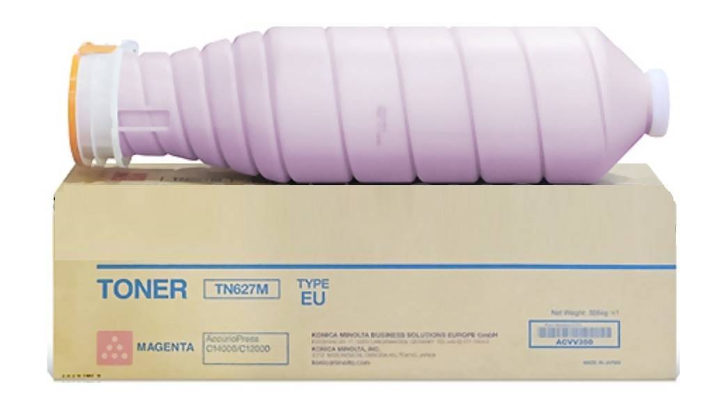 Тонер Konica-Minolta AccurioPress C12000/14000 красный TN-627M ACVV350 181K ACVV350/ACVV390