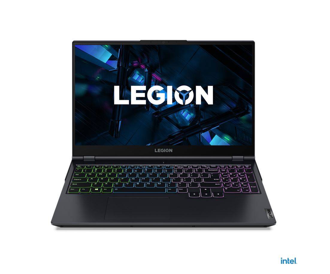 Ноутбук Lenovo Legion5 15ITH6H 15.6" FHD, Intel Core i7-11800H, 16Gb, 512Gb SSD, NVidia RTX3060 6Gb, no ODD, no OS, сини