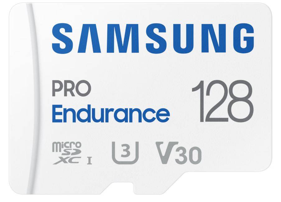 Флеш карта microSDXC 128Gb Samsung PRO Endurance (для видеорегистратора) Class 10, UHS-I, W 30 МБ/с, R 100 МБ/с, MB-MJ128KA/APC адаптер на SD