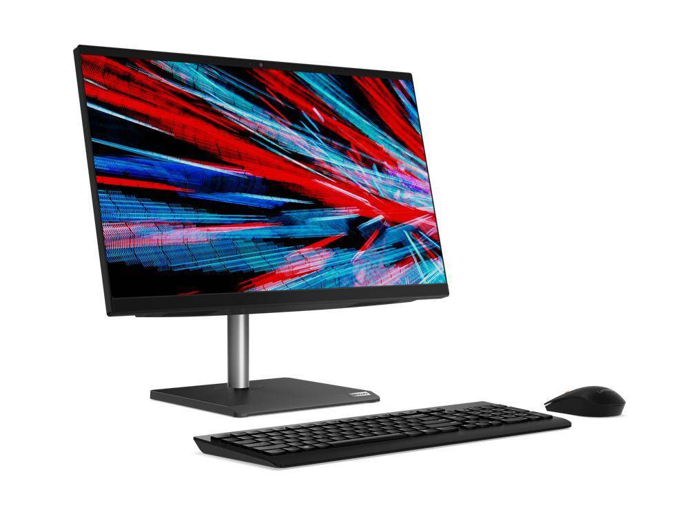 Моноблок Lenovo V30a-24IML 23,8" FHD, Intel Core i5-10210U, 8Gb, 1Tb + SSD 256Gb, DVDRW, KB, M, NoOS (11FT005QRU)
