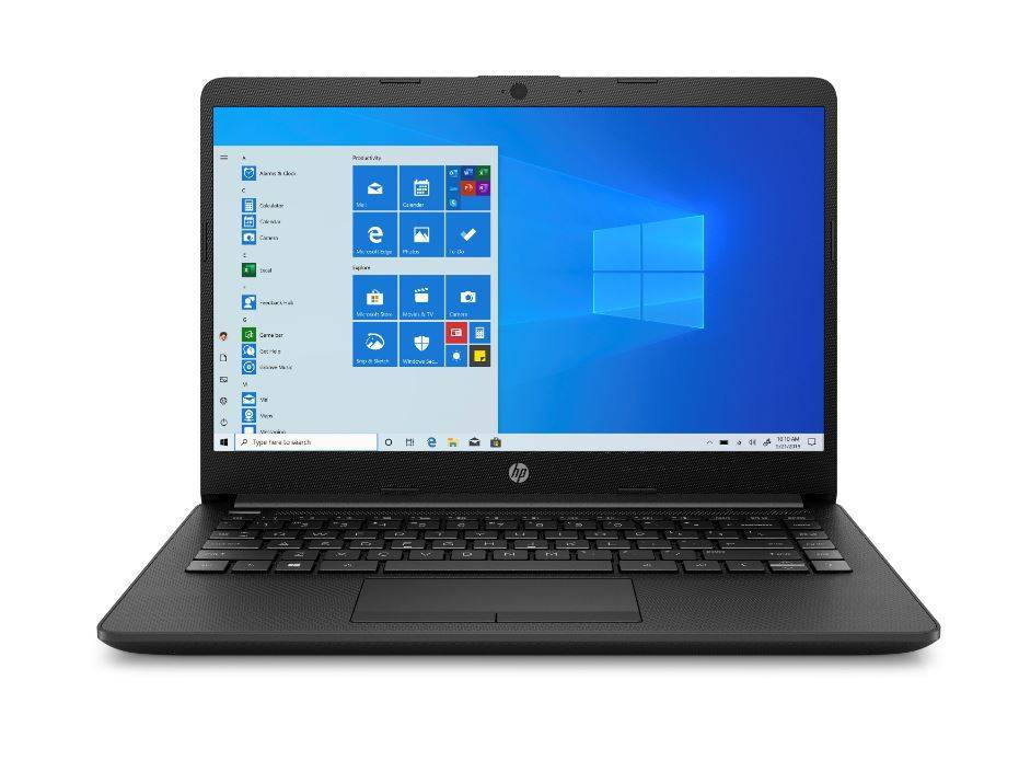 Ноутбук HP14 14-cf3000ur 14" HD, Intel Core i3-1005G1, 4Gb, 128Gb SSD, no ODD, Win10, черный