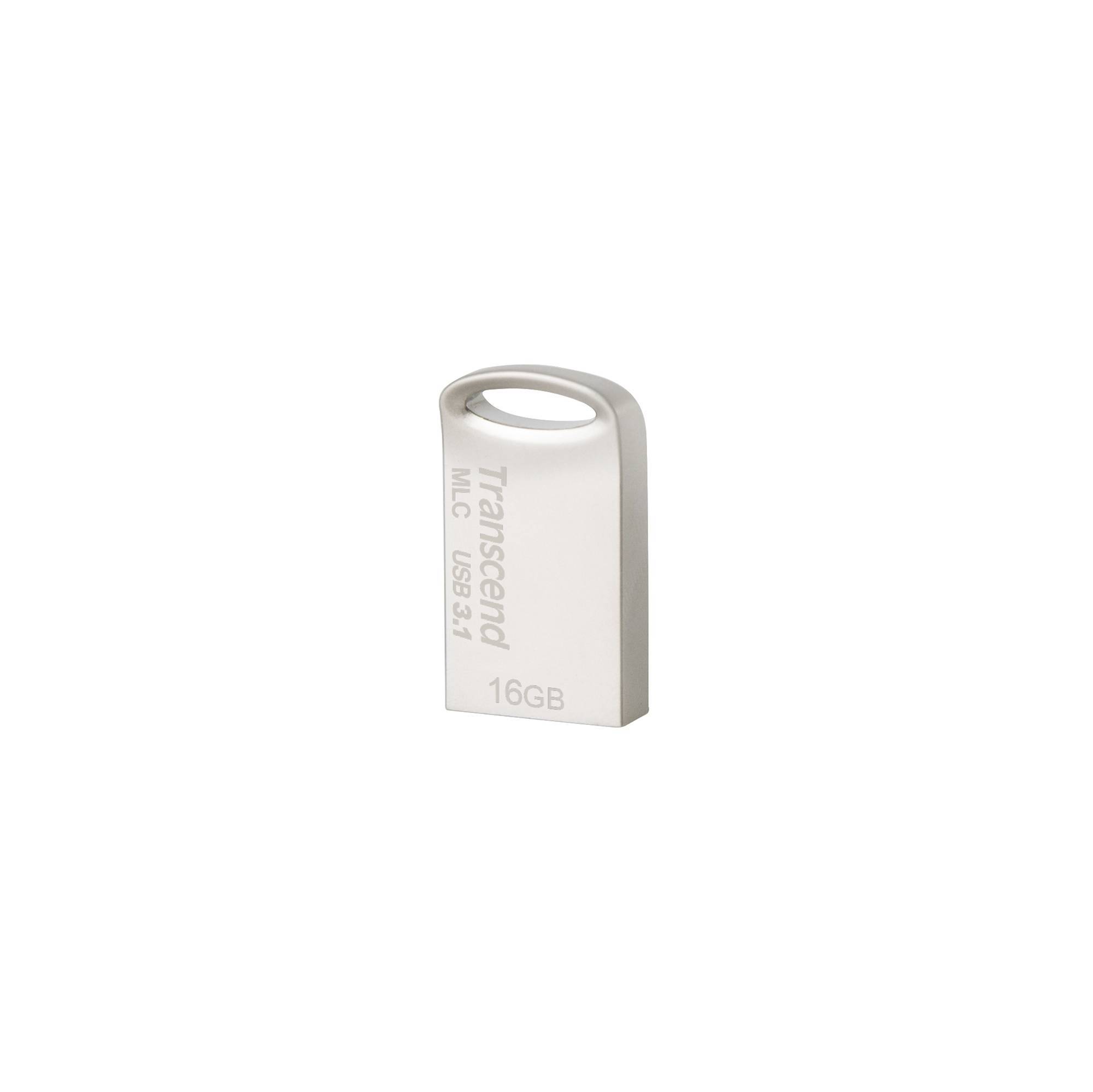 Флеш накопитель 16GB Transcend JetFlash 720S, USB 3.1, MLC, Cеребристый