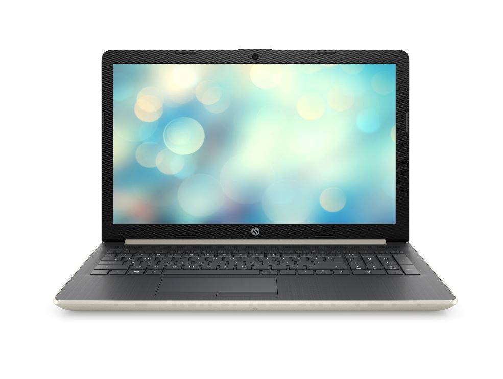 Ноутбук HP15 15-da0542ur 15,6" HD, Intel Pentium N5000, 4Gb, 256Gb SSD, no ODD, Win10, золотистый