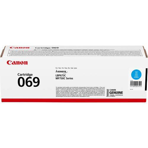Картридж CANON 069 C голубой  2000 стр