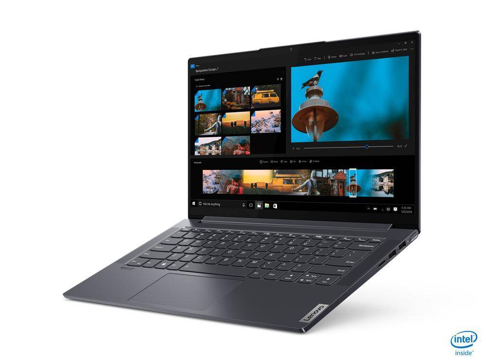 Ноутбук Lenovo YOGA Slim7 14IIL05 14.0" FHD, Intel Core i5-1035G4 ,16Gb, SSD 512Gb,noDVD, Win10, red(82A10084RU)