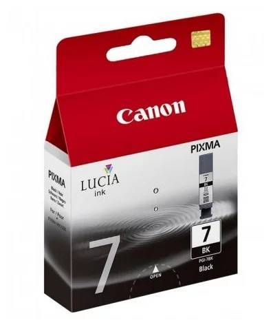 Canon PGI-7BK 2444B001 Чернильница для MX7600 iX7000, Черный, 565p