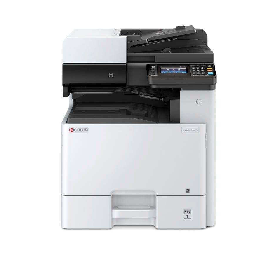 Цветное МФУ Kyocera ЕВРОПА M8124cidn(А3,24/12 ppm A4/A3 1,5 GB,USB,Network,дуплекс,автопод,старт.тонер (1102P43NL0)