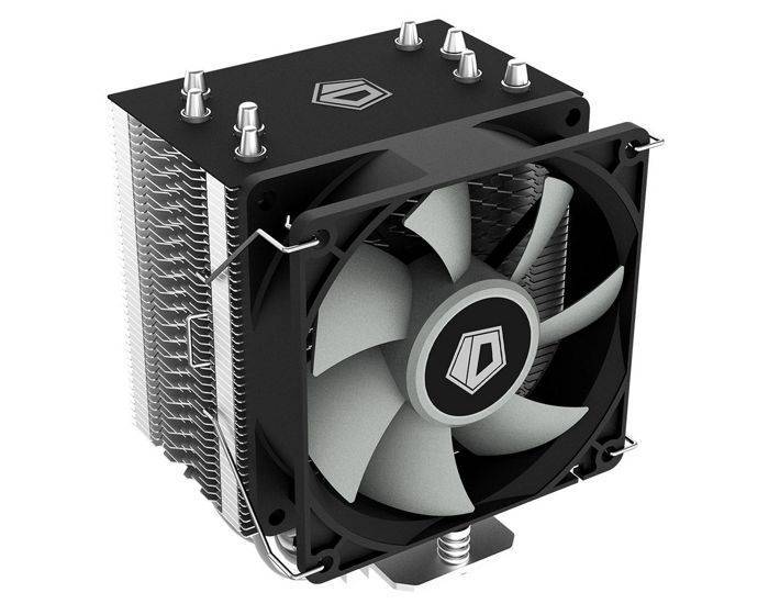 Кулер CPU ID-Cooling SE-903-B_V2 (универсальный, 100W, 23.1 dB, 2000 rpm, 92мм, 3pin, синяя подсветка, медь+алюминий) RT