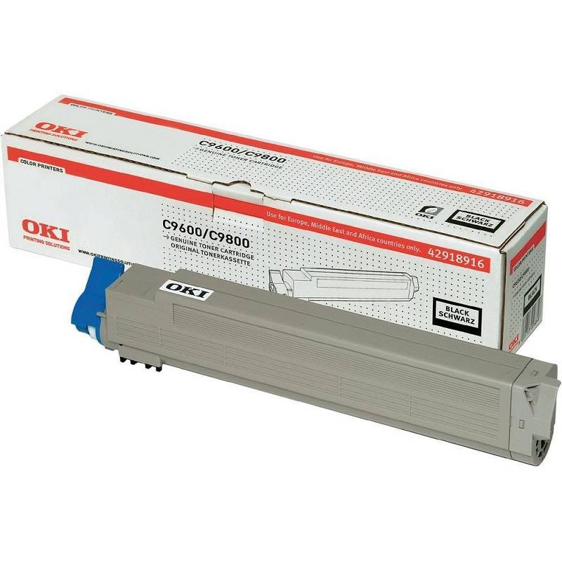 Картридж лазерный OKI 42918916, для OKI C9600/9800/9650/9850/9800MFP/9850MFP, черный, 15000 стр.