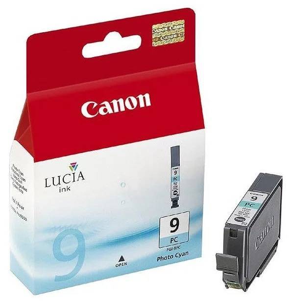 Картридж CANON PGI-9PC фото-голубой, 14 мл, 410 страниц