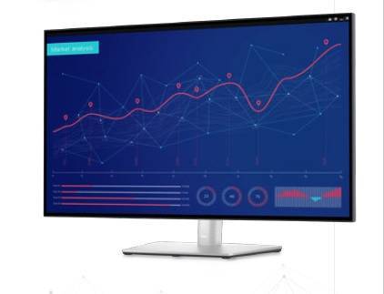 МОНИТОР 27" DELL U2723QE Silver с поворотом экрана (IPS, 3840x2160, HDR400, 5 ms, 178°/178°, 400 cd/m, 2000:1, +HDMI 2.0