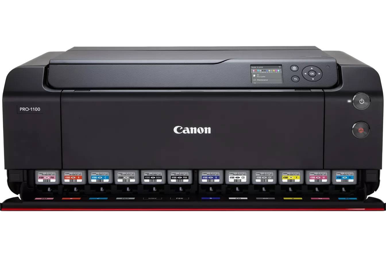 Фотопринтер струйный Canon imagePROGRAF PRO-1100 ( A2, 12 цветов, WiFi/ Ethernet/ 80 мл) (без стенда)
