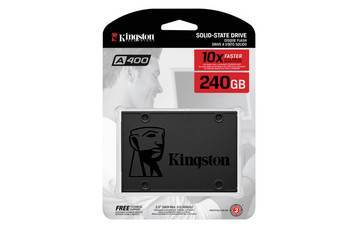 Твердотельный диск 240GB Kingston SSDNow A400, 2.5", SATA III, [R/W - 500/350 MB/s]