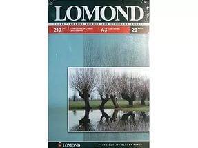 Фотобумага LOMOND Двухсторонняя Глянцевая/Матовая, 210г/м2, A3+20л. для струйной печати.
