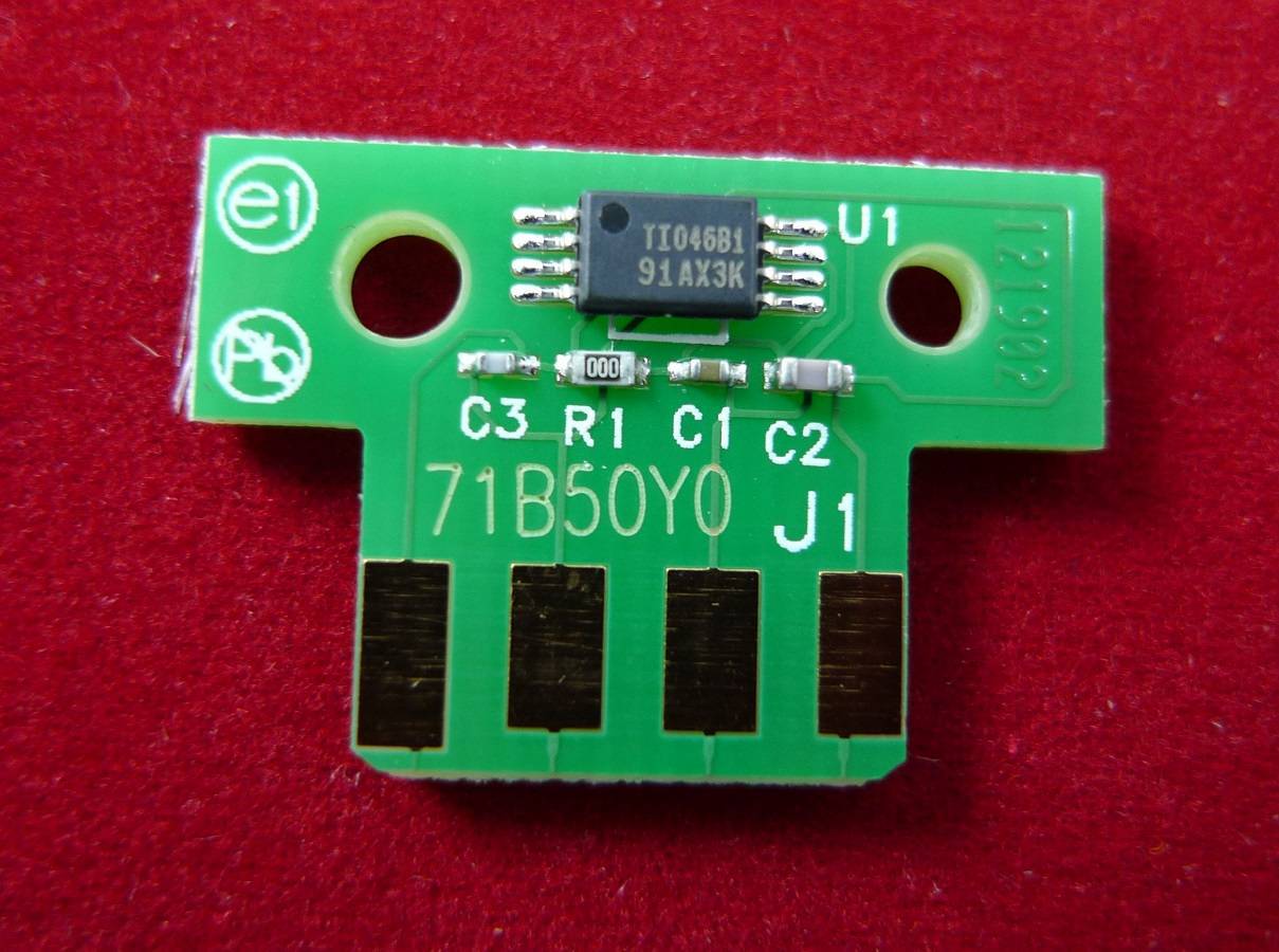 Чип Lexmark CS317/CS417CS/517/CX317/CX417/CX517 (71B50Y0) Yellow, 2.3K High Quality ELP Imaging®